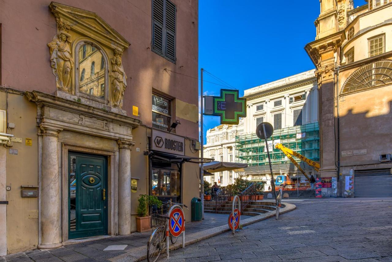 Luminoso Appartamento Nel Cuore Di Genova+Balcone Exterior foto