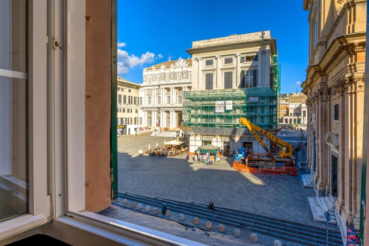 Luminoso Appartamento Nel Cuore Di Genova+Balcone Exterior foto